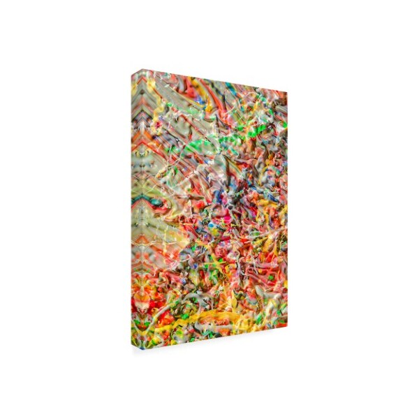 Mark Lovejoy 'Abstract Splatters Lovejoy 8' Canvas Art,12x19